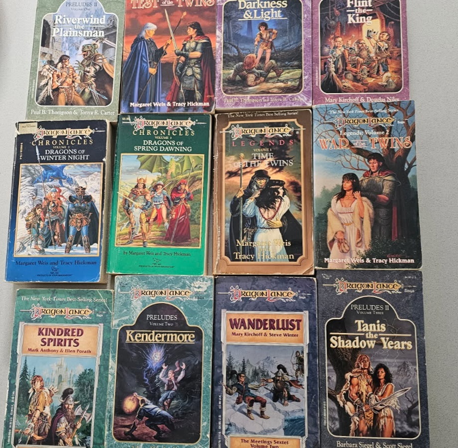 Ken Follett and the Dragonlance series made the cut for this week's Book Club