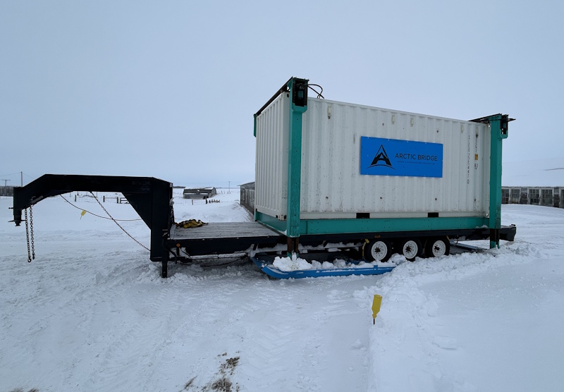 Saskatchewan entrepreneur testing massive “ice transport” vehicle for polar cargo