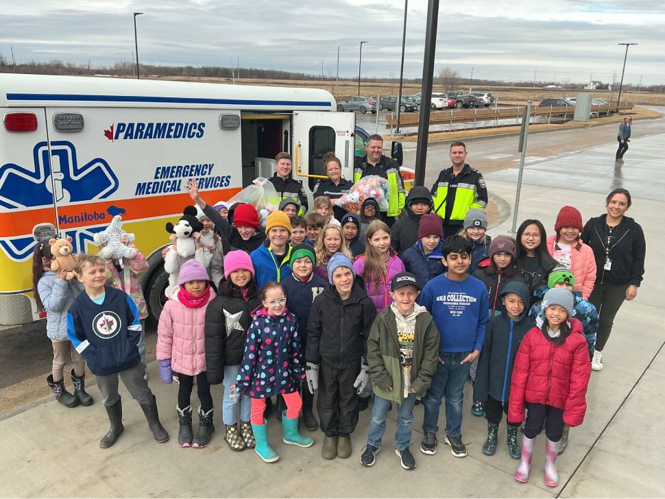 Students at Parkhill School share kindness through stuffed animal donation