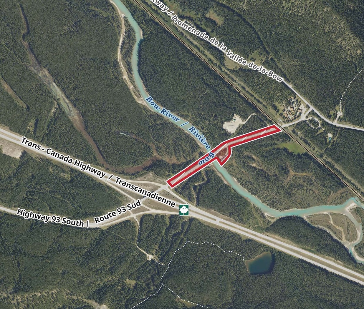 Castle Junction bridge over the Bow River closed to all traffic until April 30