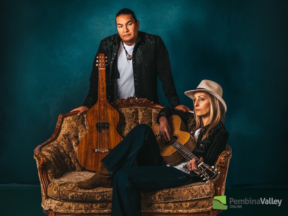 Compelling singer songwriter duo Burnstick starting Home Routes tour of Pembina Valley