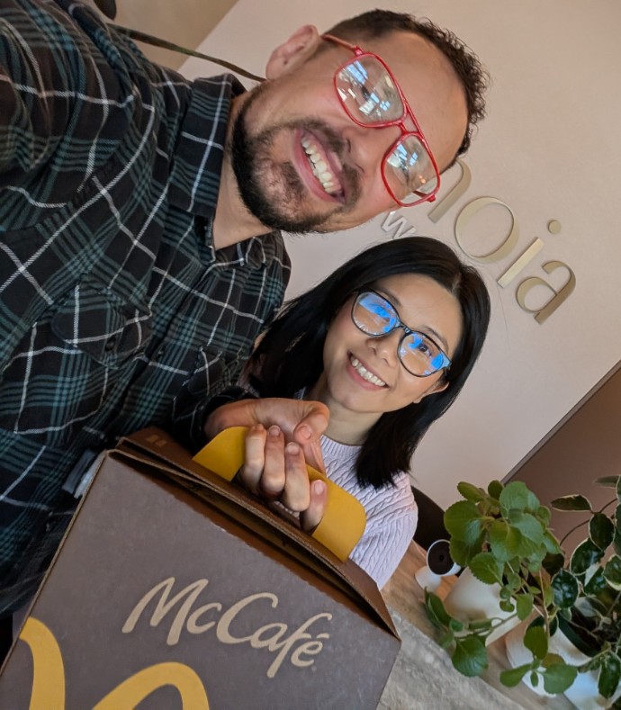 McCafé Coffee Break delivers smiles to Eunoia Flow Spa - CochraneNow ...