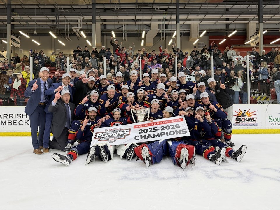 The Niverville Nighthawks are MJHL Champions