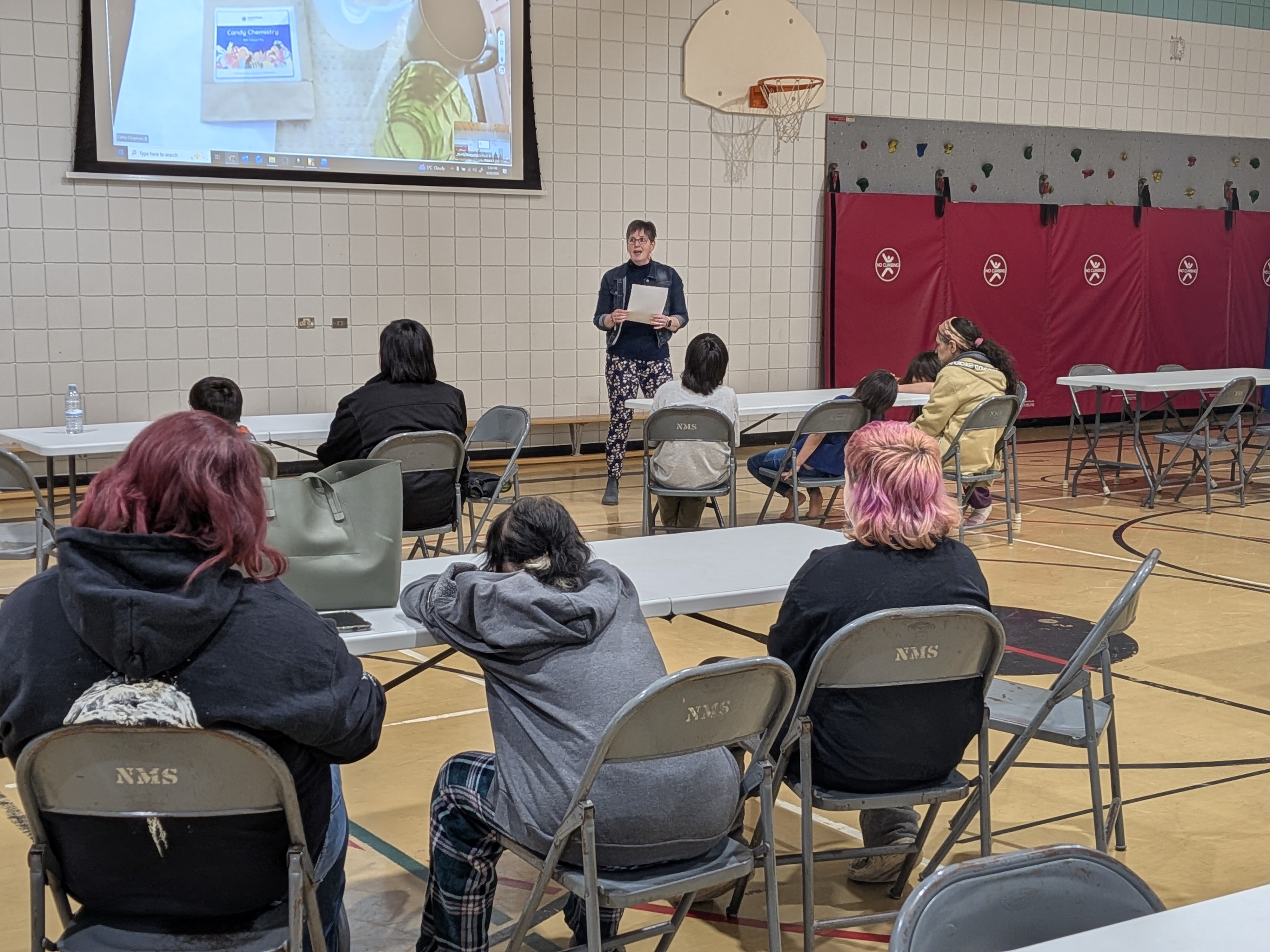 Science night connects families at North Memorial School
