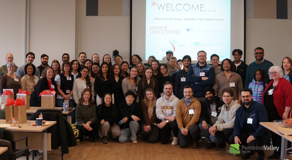 Medical students explore rural healthcare at Boundary Trails Health Centre