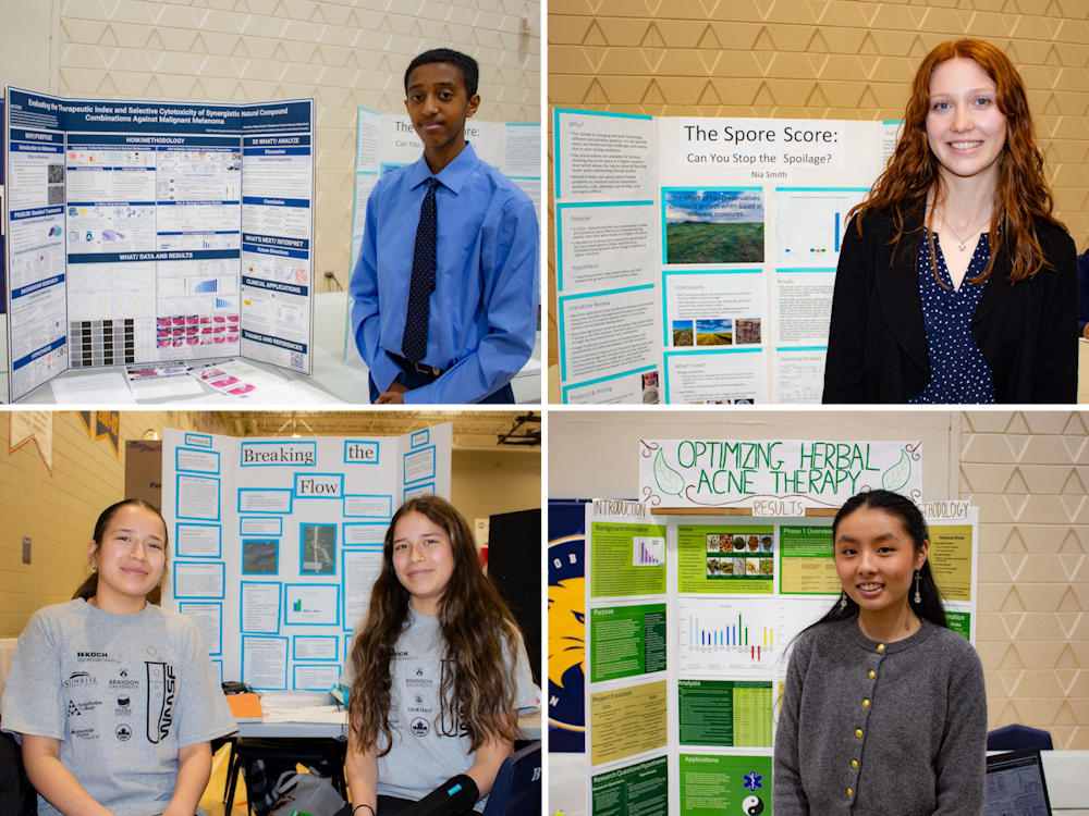 Westman's top award winners at this year's Western Manitoba Science Fair