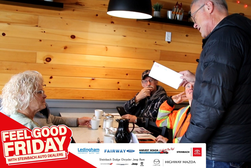 New friends and new blessings on Feel Good Friday