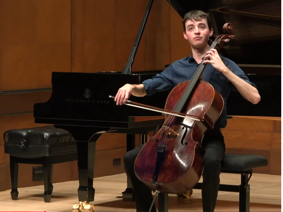Canadian Cellist Elliot Sloss Advances at Classic Cello International Competition