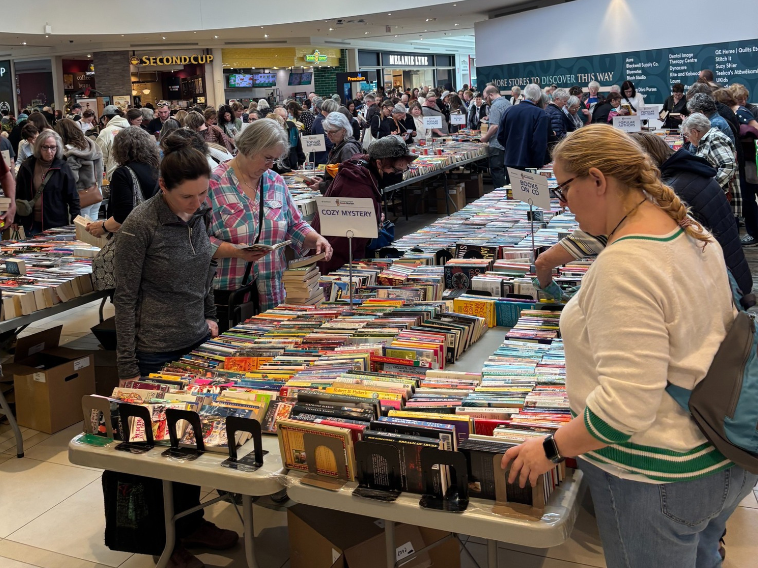 Find Your next read and support sick kids at Children's Hospital book market