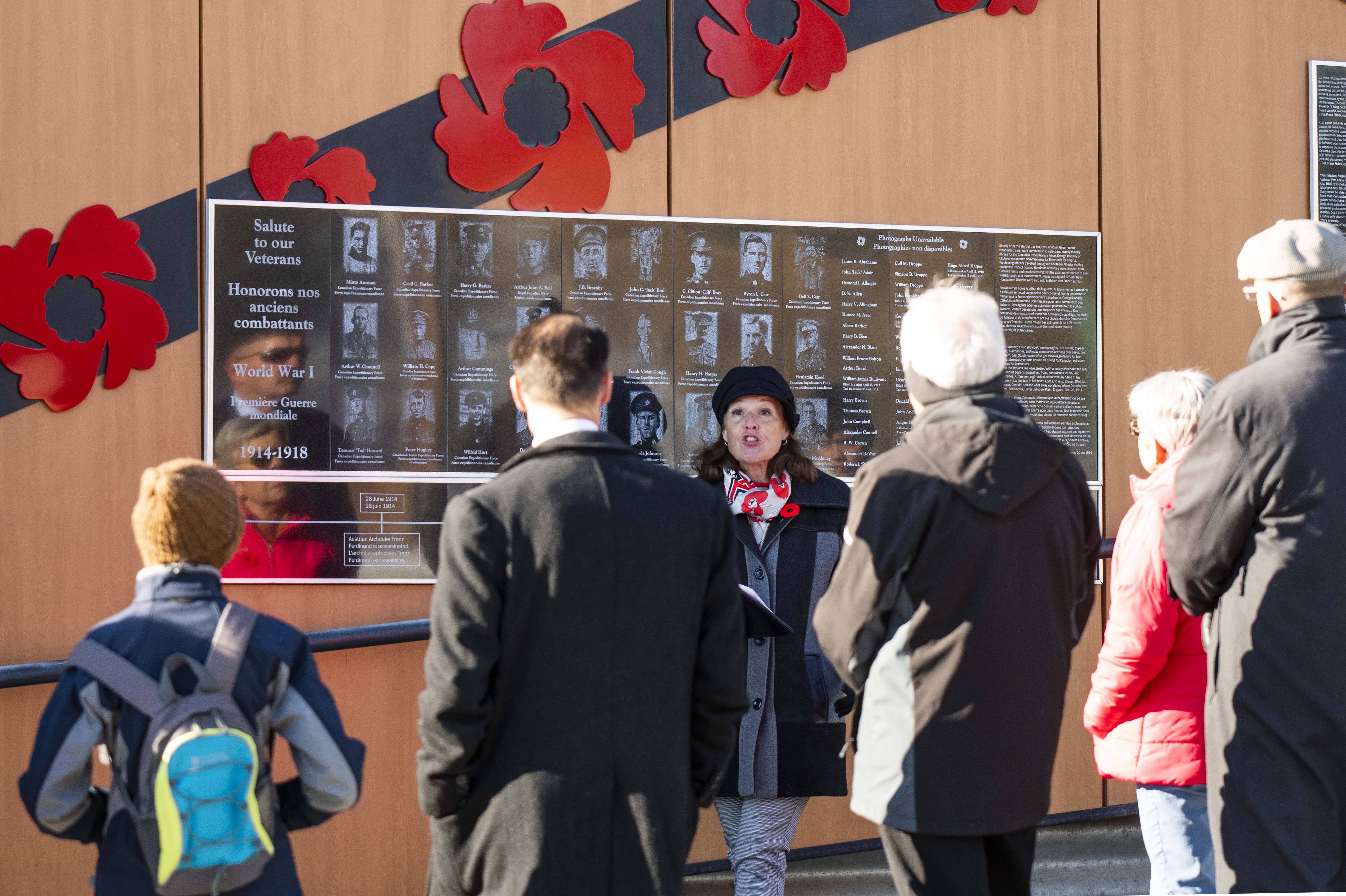 Upcoming Veteran Wall tour educates Okotokians about the Battle of Vimy Ridge