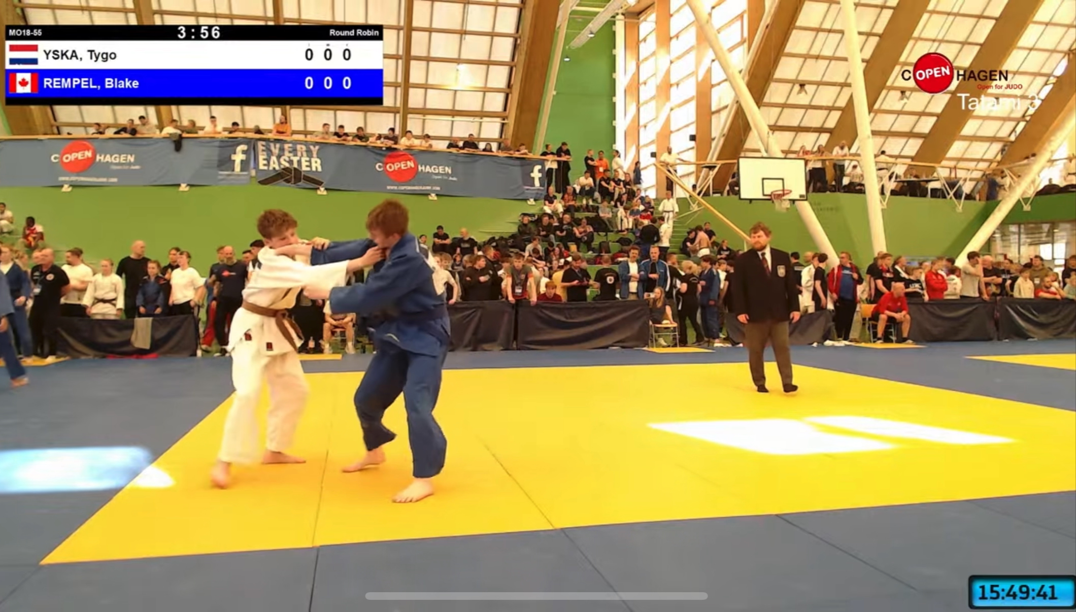 Swift Current's Rempel hits the judo mat in Denmark