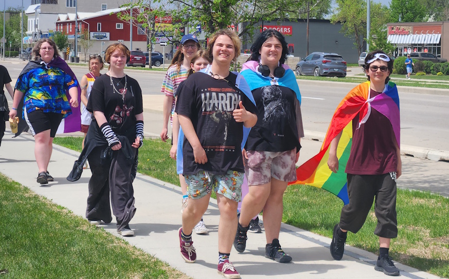 Students, staff unite for annual PCI Pride Walk
