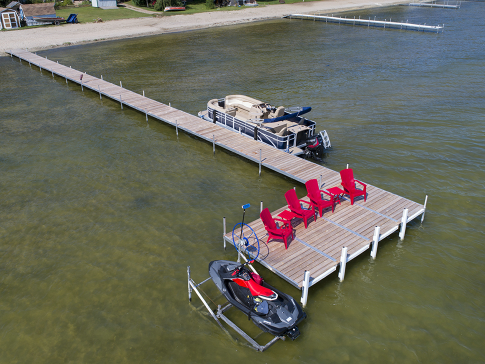 Level up your lake life with Breina Docks modular dock systems ...