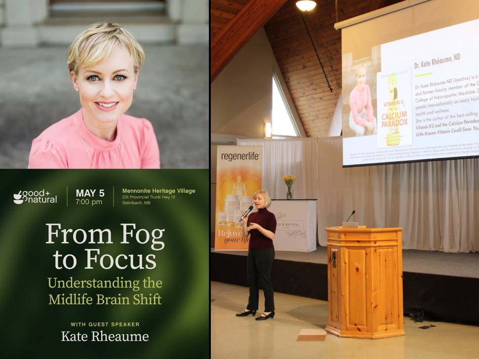 From Fog to Focus: Free Steinbach event explores the science behind midlife brain changes
