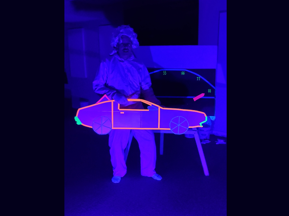 Blacklights, big laughs and blockbuster throwbacks in LCS production ‘Back to the Feature’