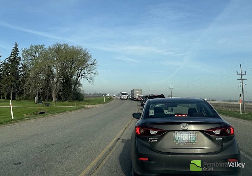 Highway 14 passing lane work causing delays through July