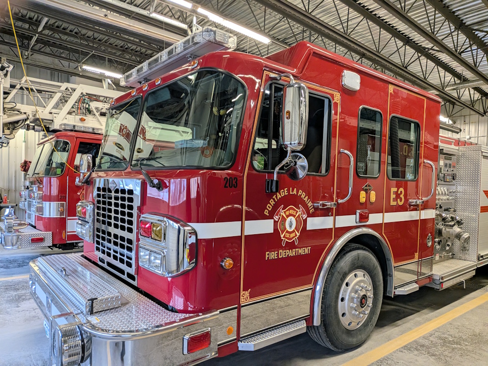 Portage fire crews turn grass fire into training session ...