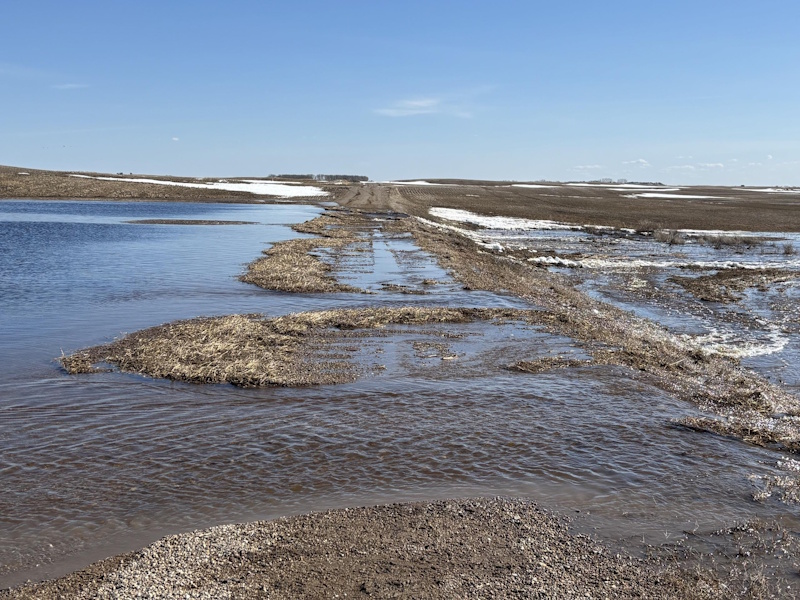 Rapid snowmelt triggers flooding in some areas of the Prairies ...