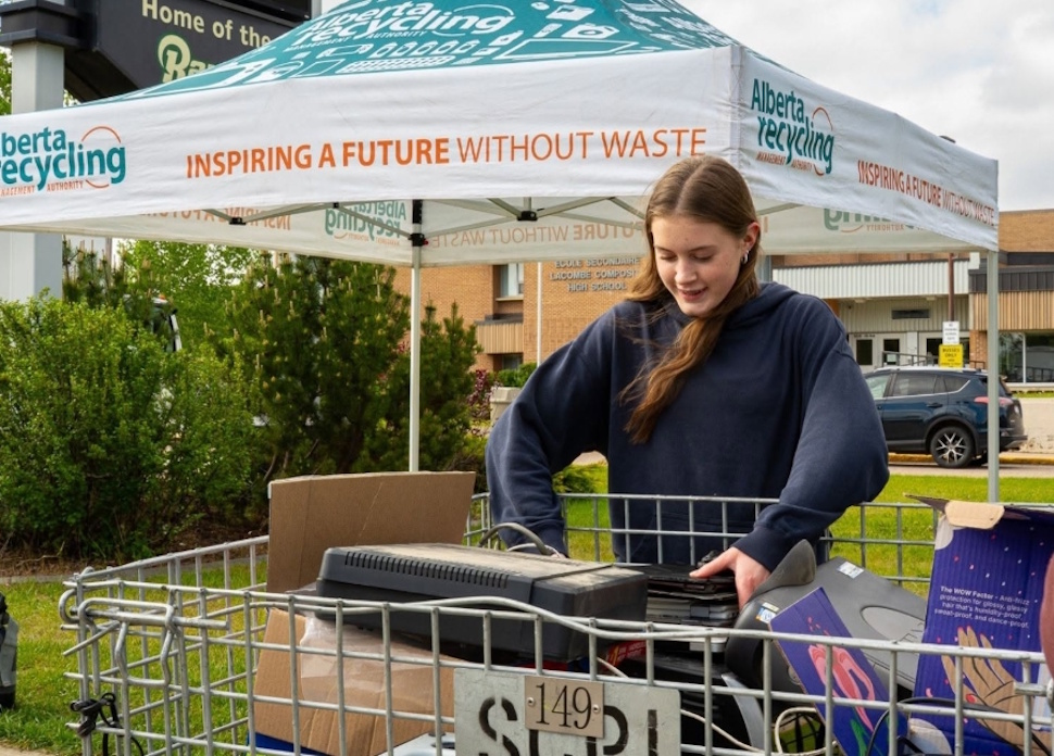 Students collect nearly two tonnes of electronic waste to support sustainability projects