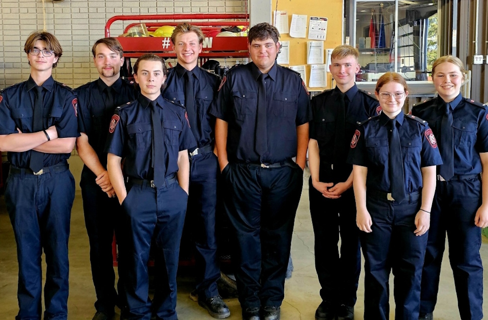 Former student returns to ignite firefighting careers at Innisfail High