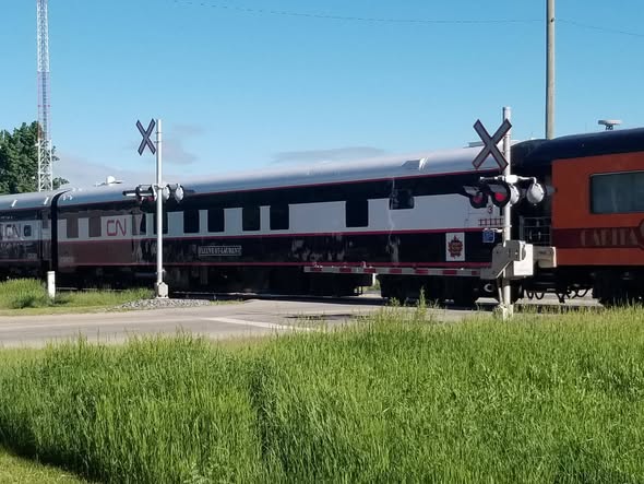 Rare CN executive train makes brief stop in Portage - PortageOnline.com ...