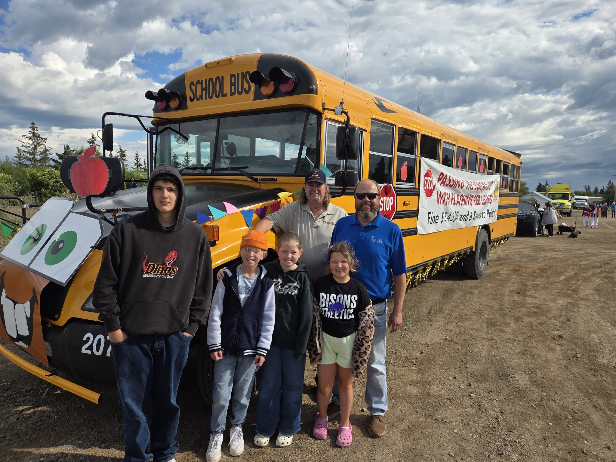 Local bus drivers earn top spot in Blackfalds Days Parade ...