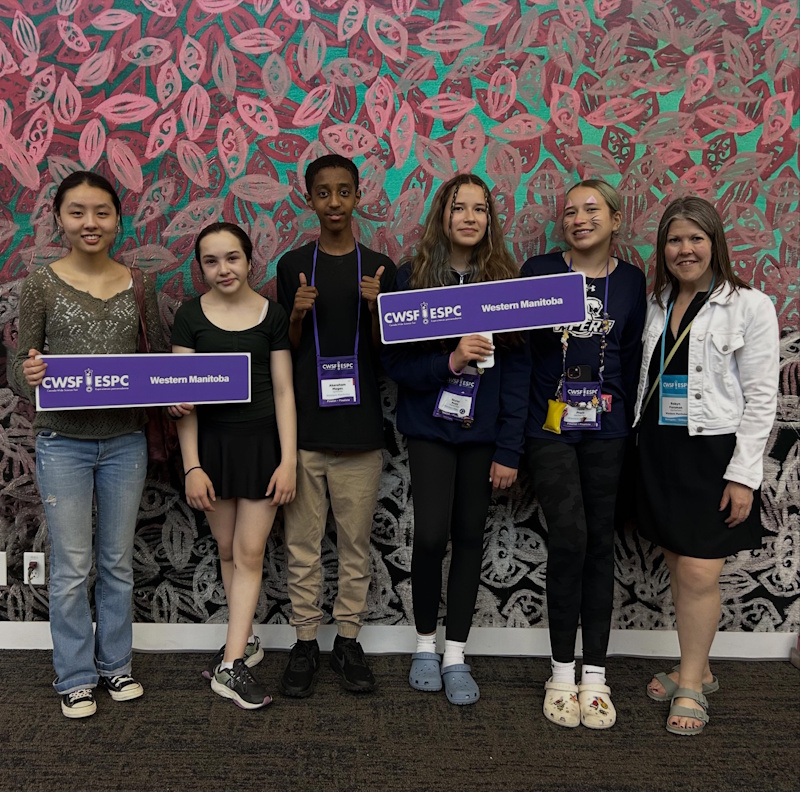 Westman's science-minded students at the Canada Wide Science Fair - Edmonton