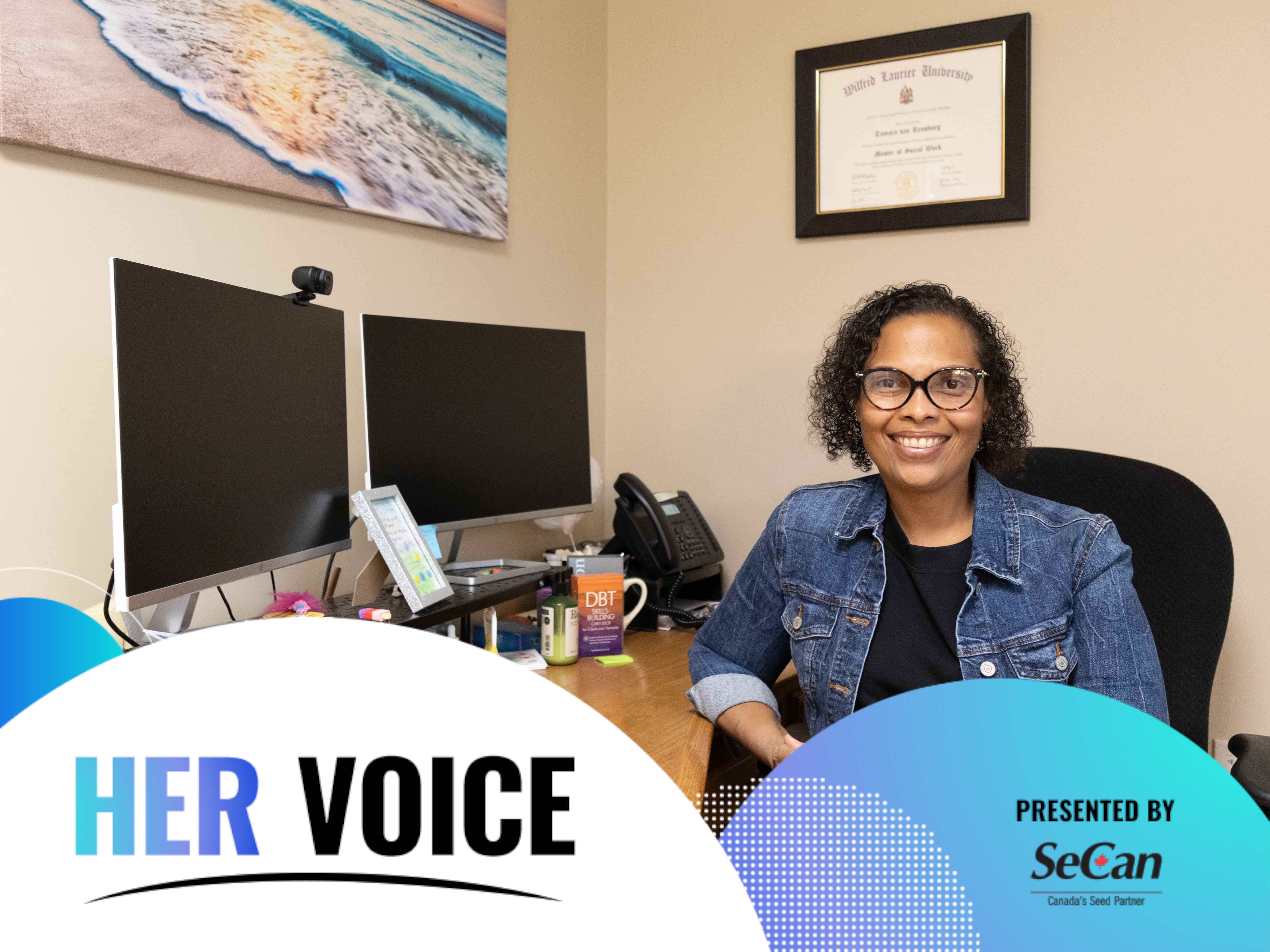 Her Voice: School counselor inspired by mother's strength