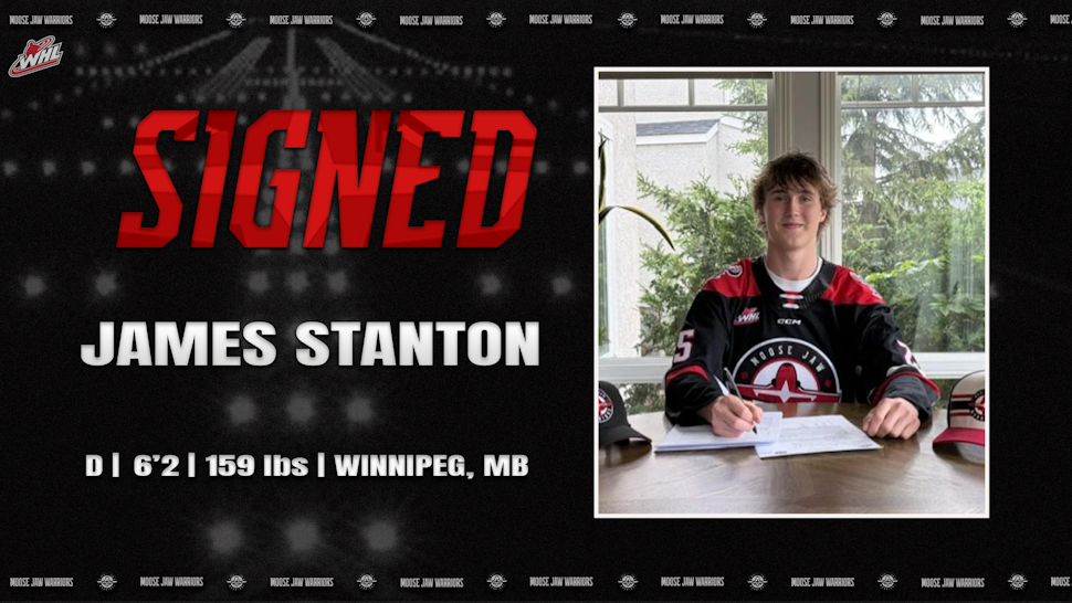 Warriors announce signing of 2010-born defenceman James Stanton ...