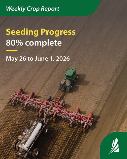Farmers make good progress with seeding operations - WestCentralOnline ...