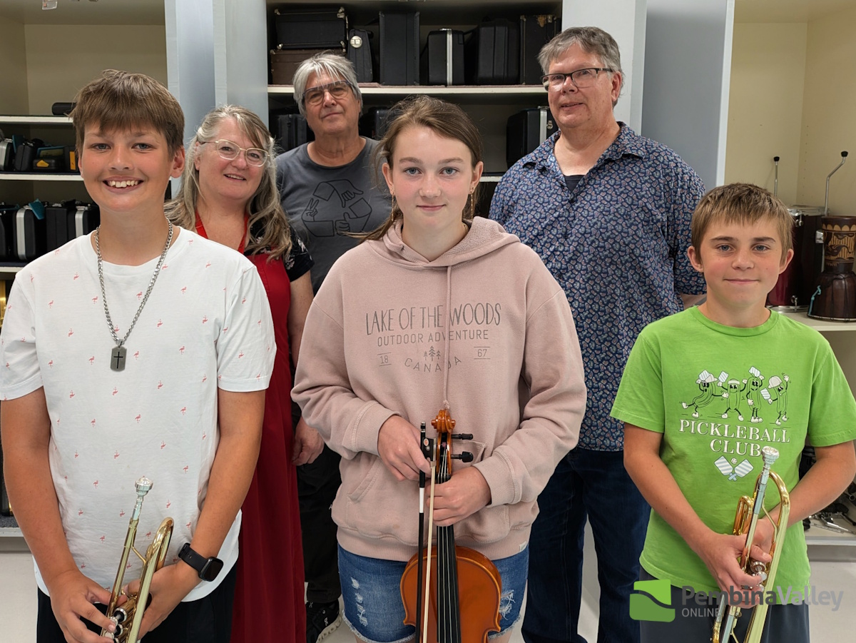 Back where it began: Dale Penner brings music industry expertise to Plum Coulee students