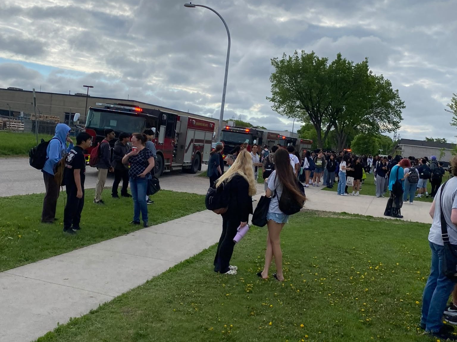 Students dismissed after incident at Sisler High School