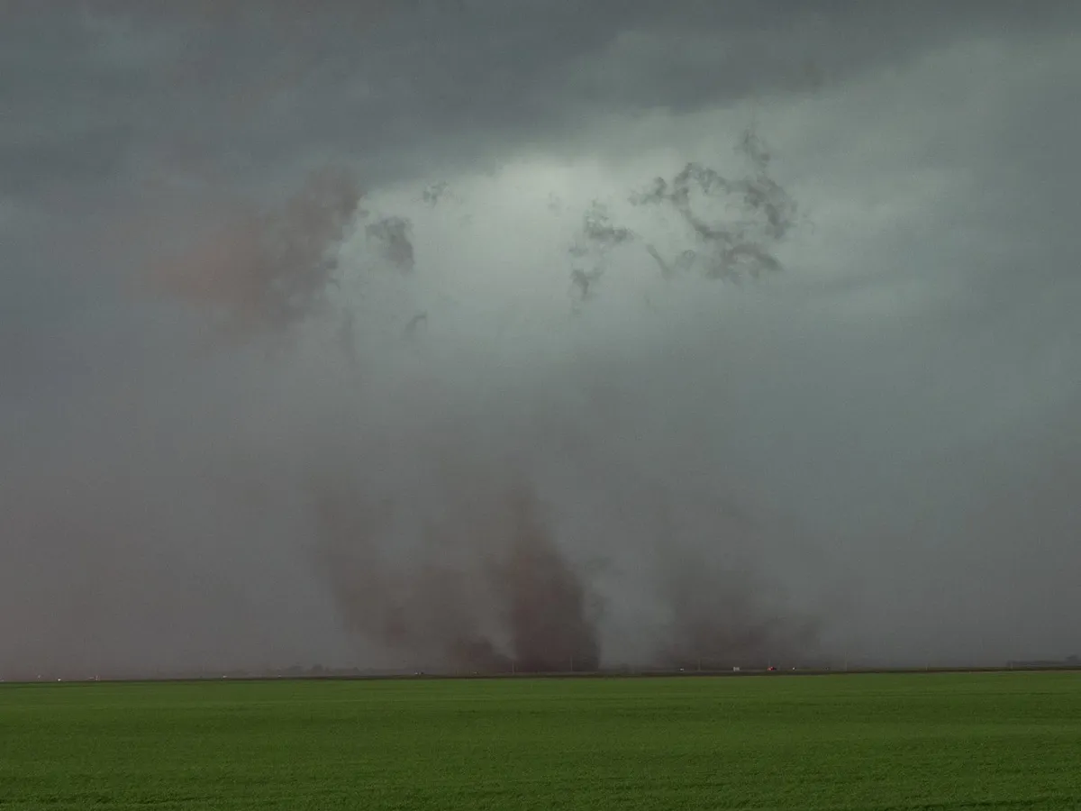 At least three tornadoes confirmed as severe storms sweep across ...