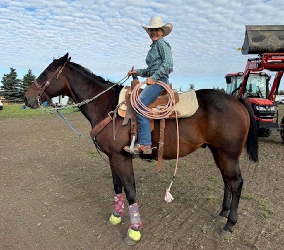 Her Voice: Hard work, family, and determination drive Peyton Boisjoli's rodeo dream