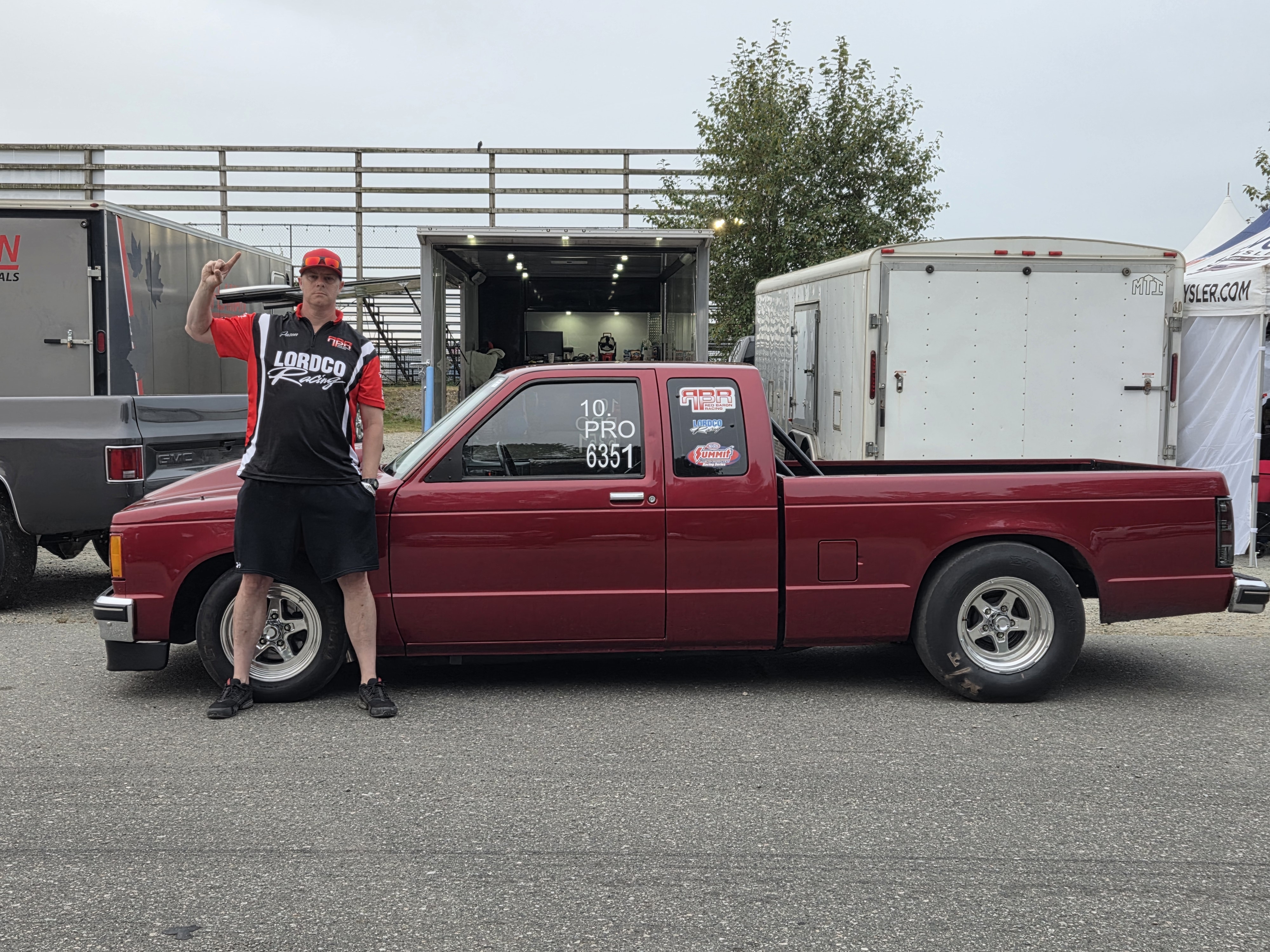 After breakdowns and rain, Airdrie drag racer’s U.S. dream is finally here