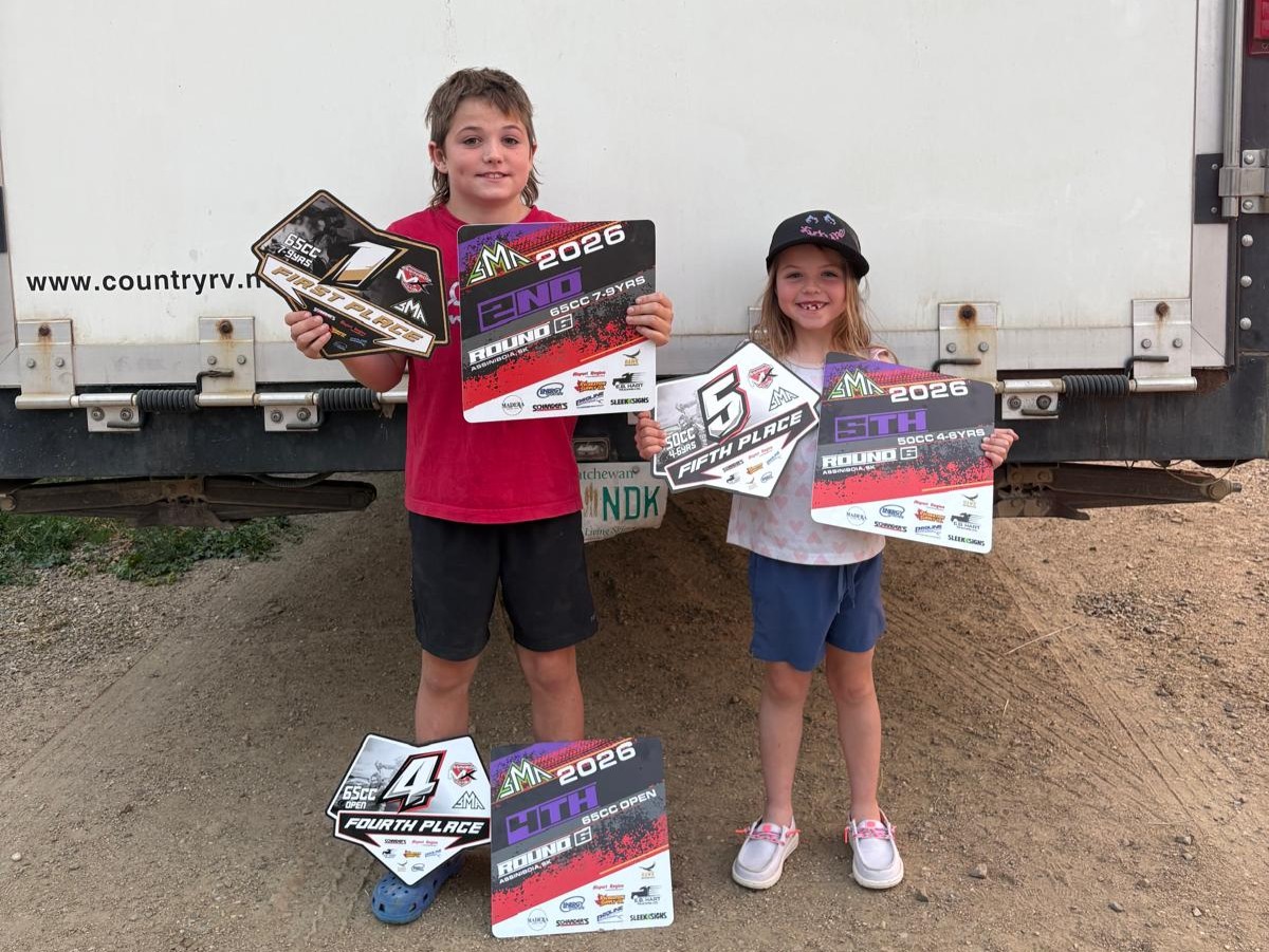 Local MX rider secures first place in Assiniboia
