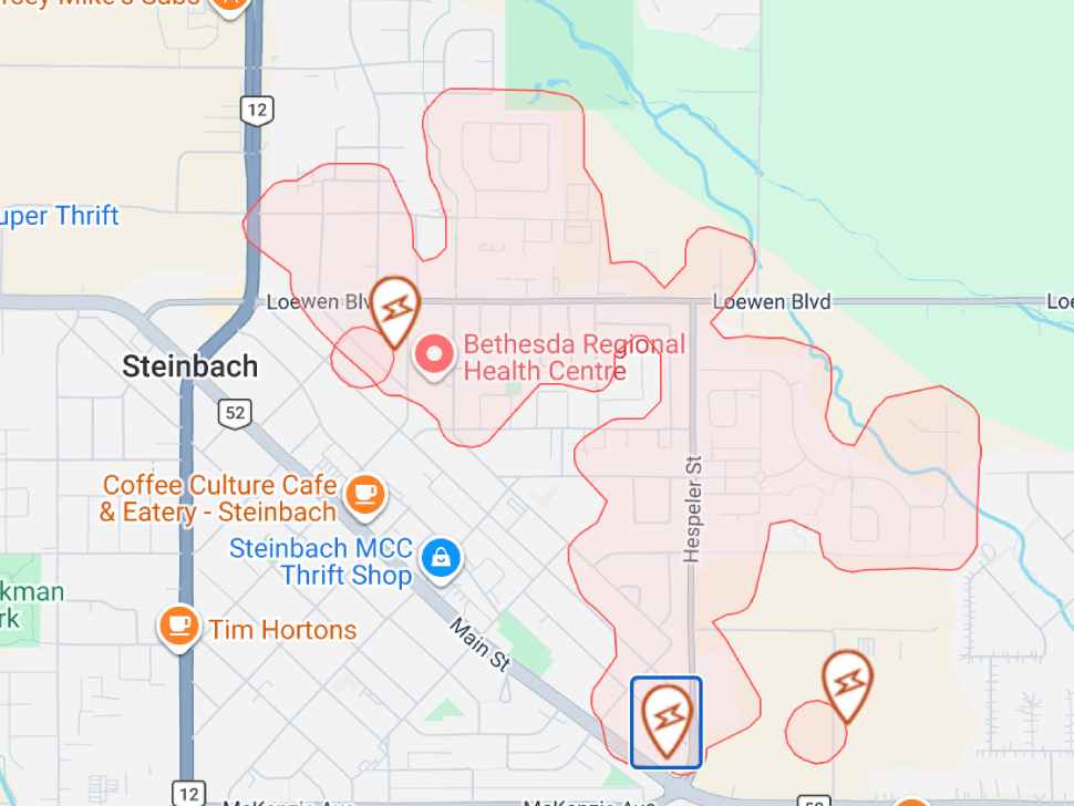 Over 1,400 Manitoba Hydro customers without power due to pole fire