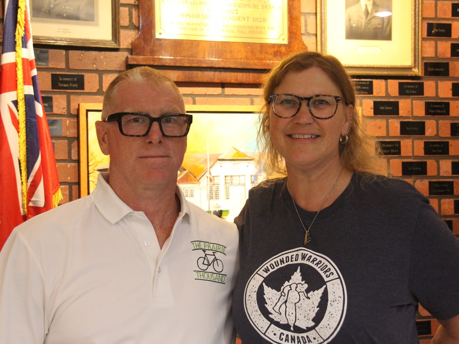 Retired CAF sergeant cycles 1,000 kilometres for veterans and first responders