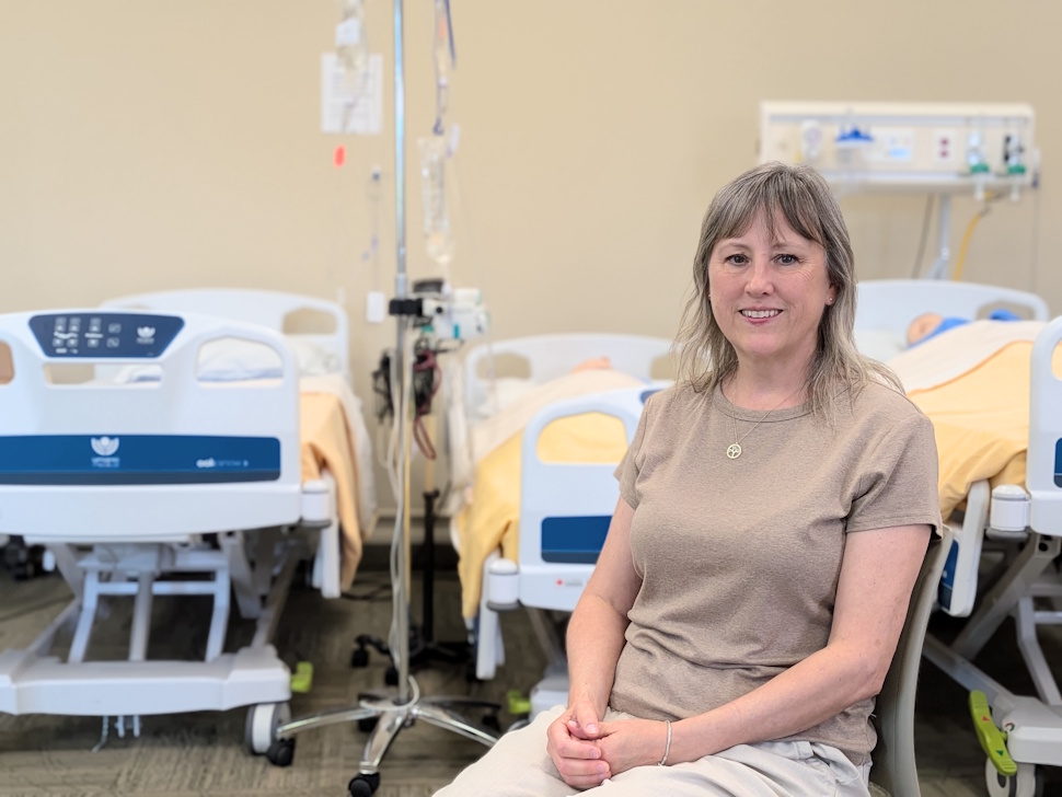 HER VOICE: Laurie Macaulay’s calling to care for others continues through the students she teaches