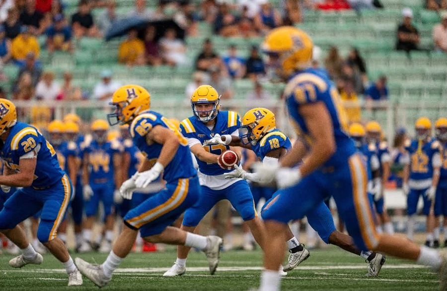 Hilltops back in win column, Thunder rally to win home opener