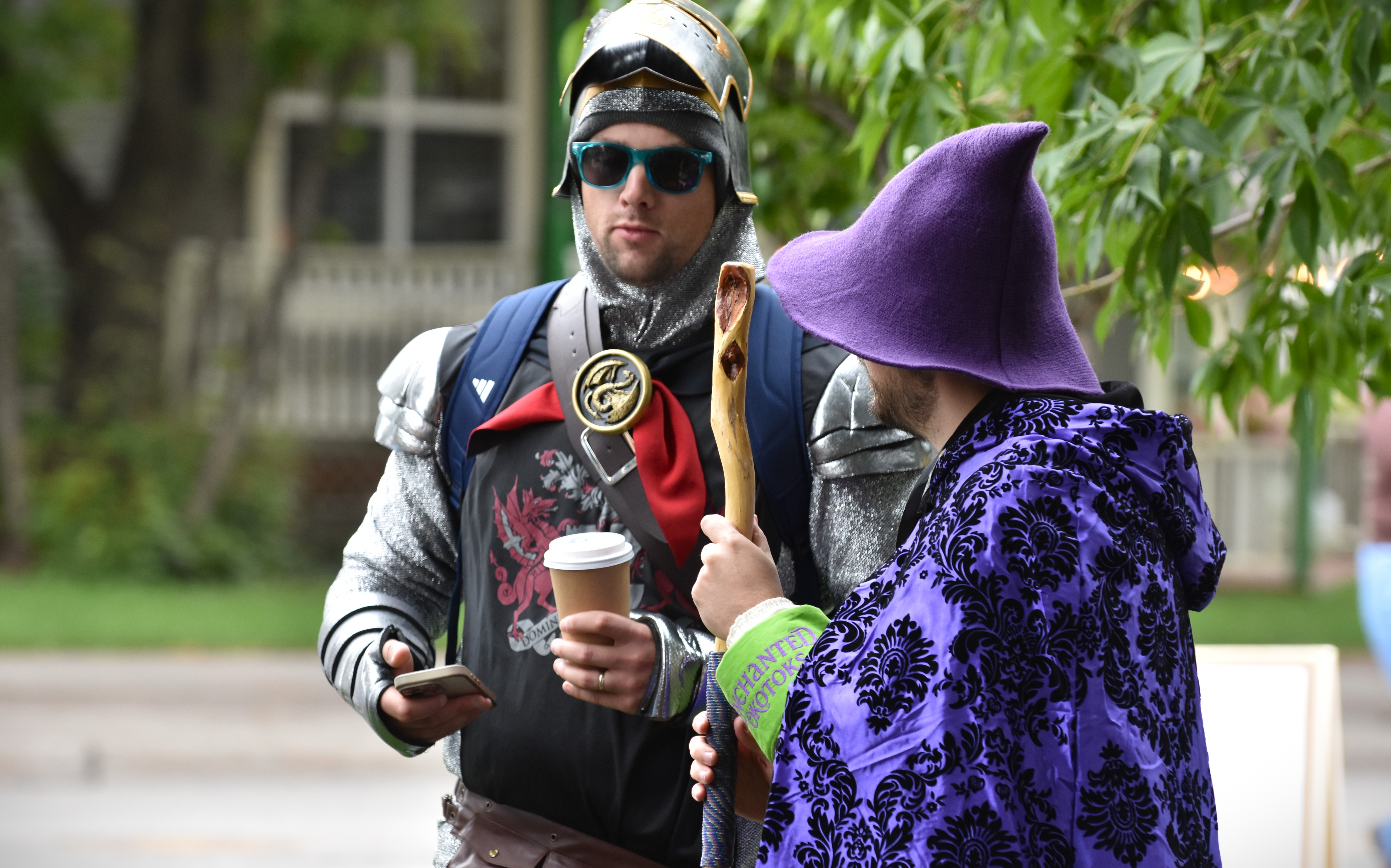 Knights, wizards and QR codes: Enchanted Okotoks brings RPG to life
