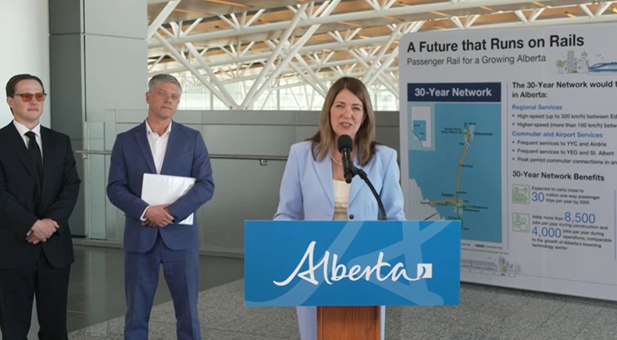 Alberta high-speed rail plans move forward with federal partnership