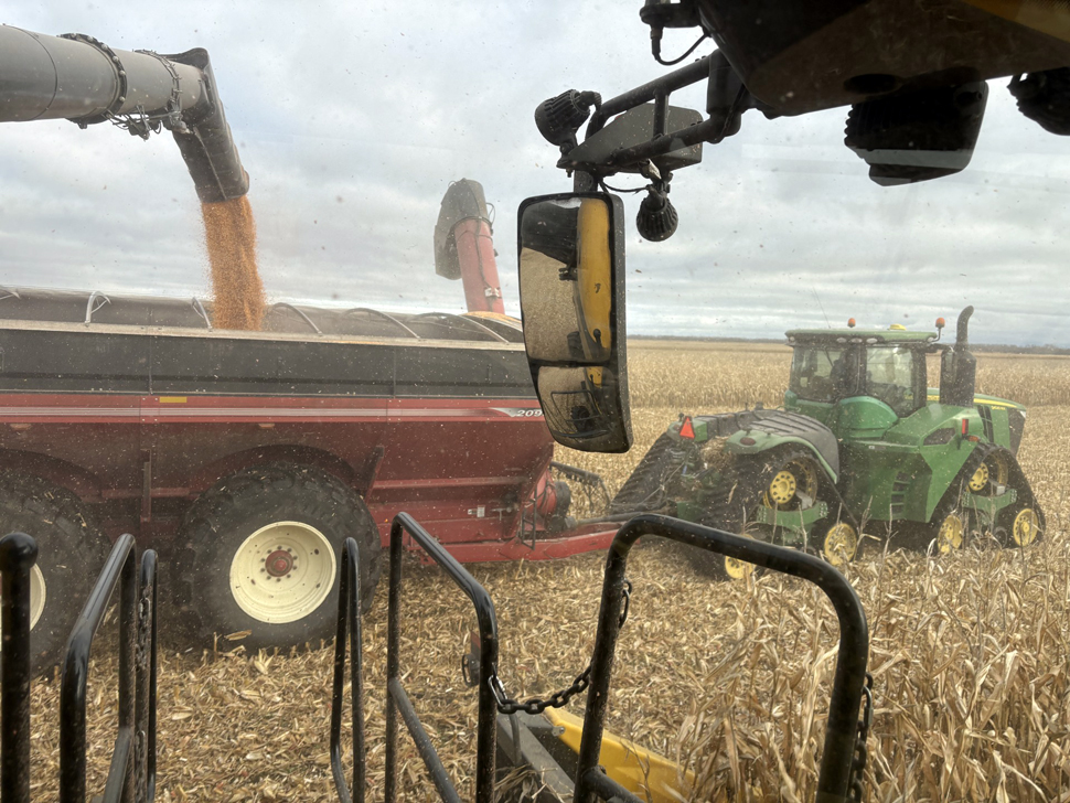 Randolph farmer calls it a good year for crops, as the end of harvest nears