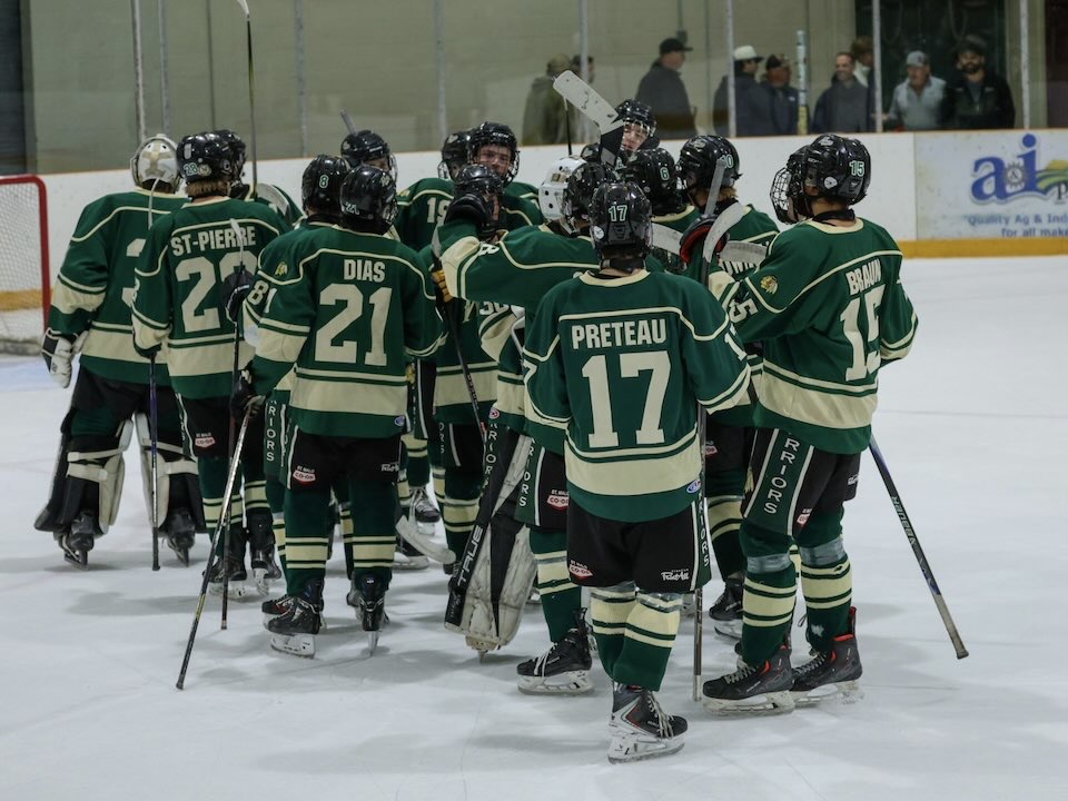St. Malo Warriors taking center stage in home rink