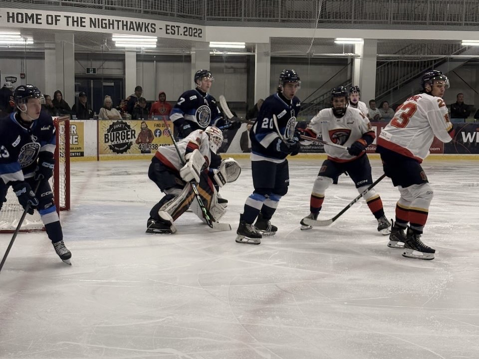 Pistons Edge Nighthawks in Overtime Thriller at CRRC - SteinbachOnline ...