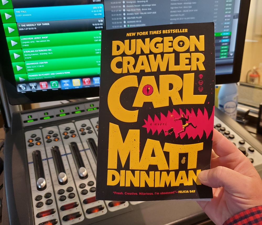 Morning Show Book Club Picks Dungeon Crawler Carl as This Week's Read