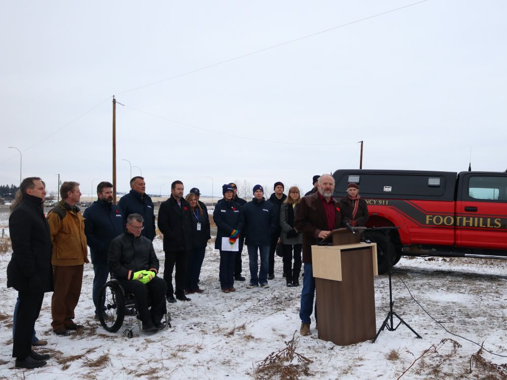 Image accompanying 'An end to the death trap': Foothills regional partners call for Highway 2 interchange funding, from OkotoksOnline